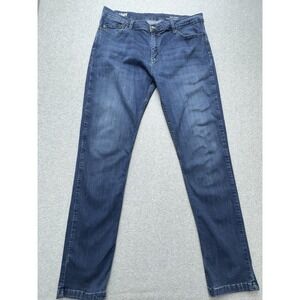 Mugsy Fultons Jeans Mens 40x34 Blue Stretch Denim Classic Straight Casual‎
